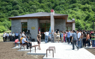 Newly Built Health Clinic and Community Hall Unveiled in Khachardzan