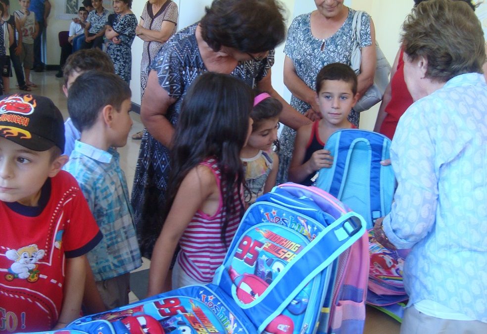 British-Armenian Community Provides Assistance To Schoolchildren In Baghanis