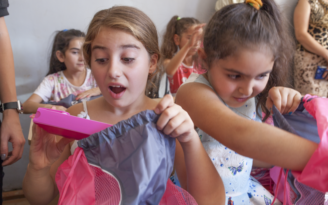 Young Armenian-Americans Donate School Supplies To Schoolchildren In Tavush Region