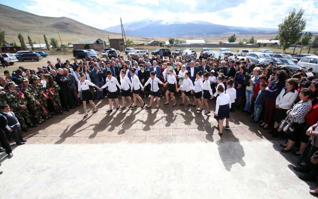With Support From Argentinean-Armenian Family, Melik High School Completely Renovated