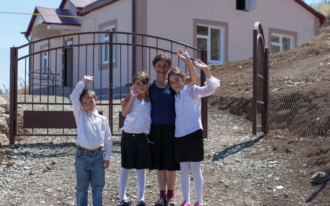 Armenia Fund Continues To Build Homes For Large Families In Artsakh