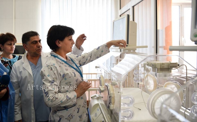 Armenia Fund Donates Neonatal-Care Equipment To Two Medical Institutions In Artsakh