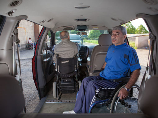 Mobility aids and supplies for disabled veterans