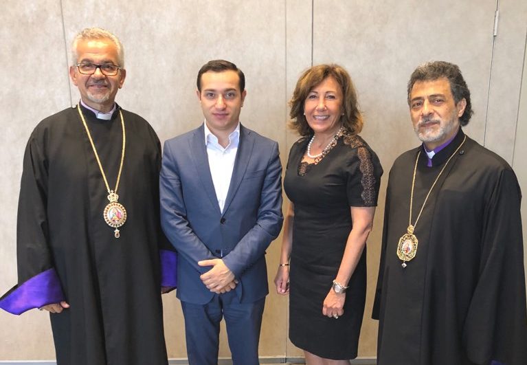 Armenia’s Diaspora Minister Meets with U.S.-based Armenia Fund Board Members and Benefactors