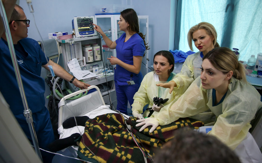Through Armenia Fund USA’s latest medical mission, Chevy Chase Surgery Center’s generosity boosts GI and ophthalmology capabilities of Stepanakert hospital