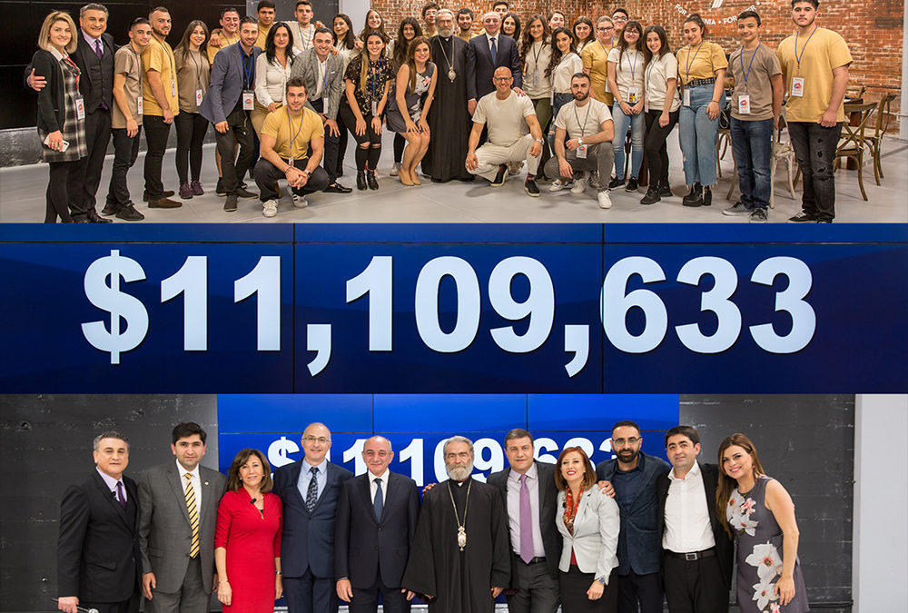 Armenia Fund’s Telethon 2018 a Resounding Success